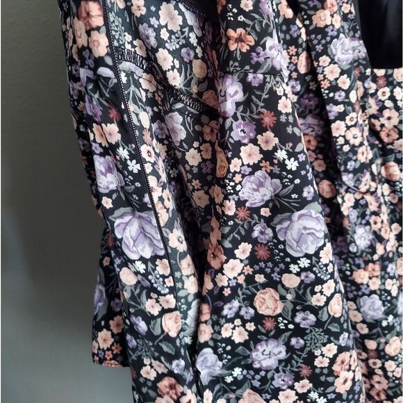 NEW H&M Open Back Floral Dress Size 16 - Picture 5 of 6